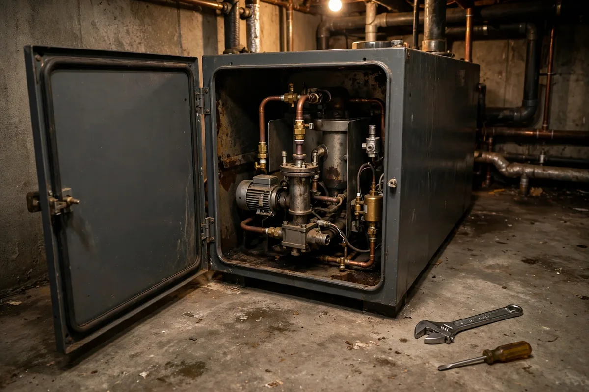 Boiler repair work in Torrington, CT