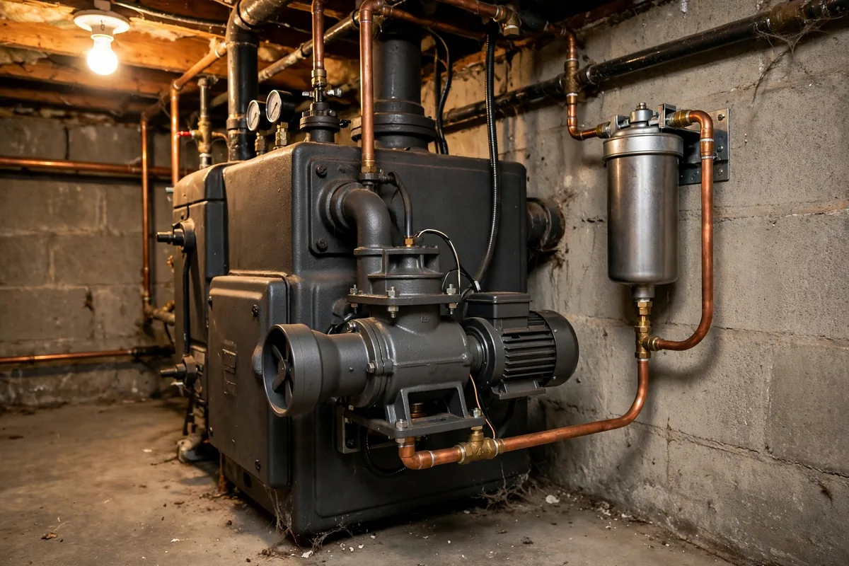 Oil boiler burner service in Torrington, CT